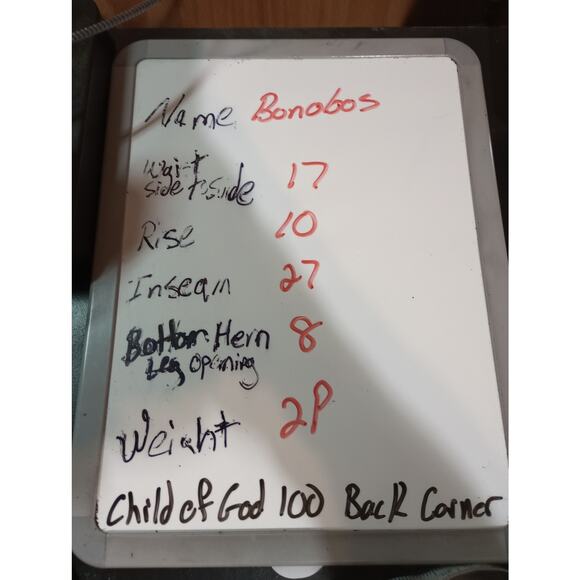 Bonobos Jeans Mens 33x28 Dark Wash Straight Leg Denim Pants Classic Fit - Picture 7 of 8